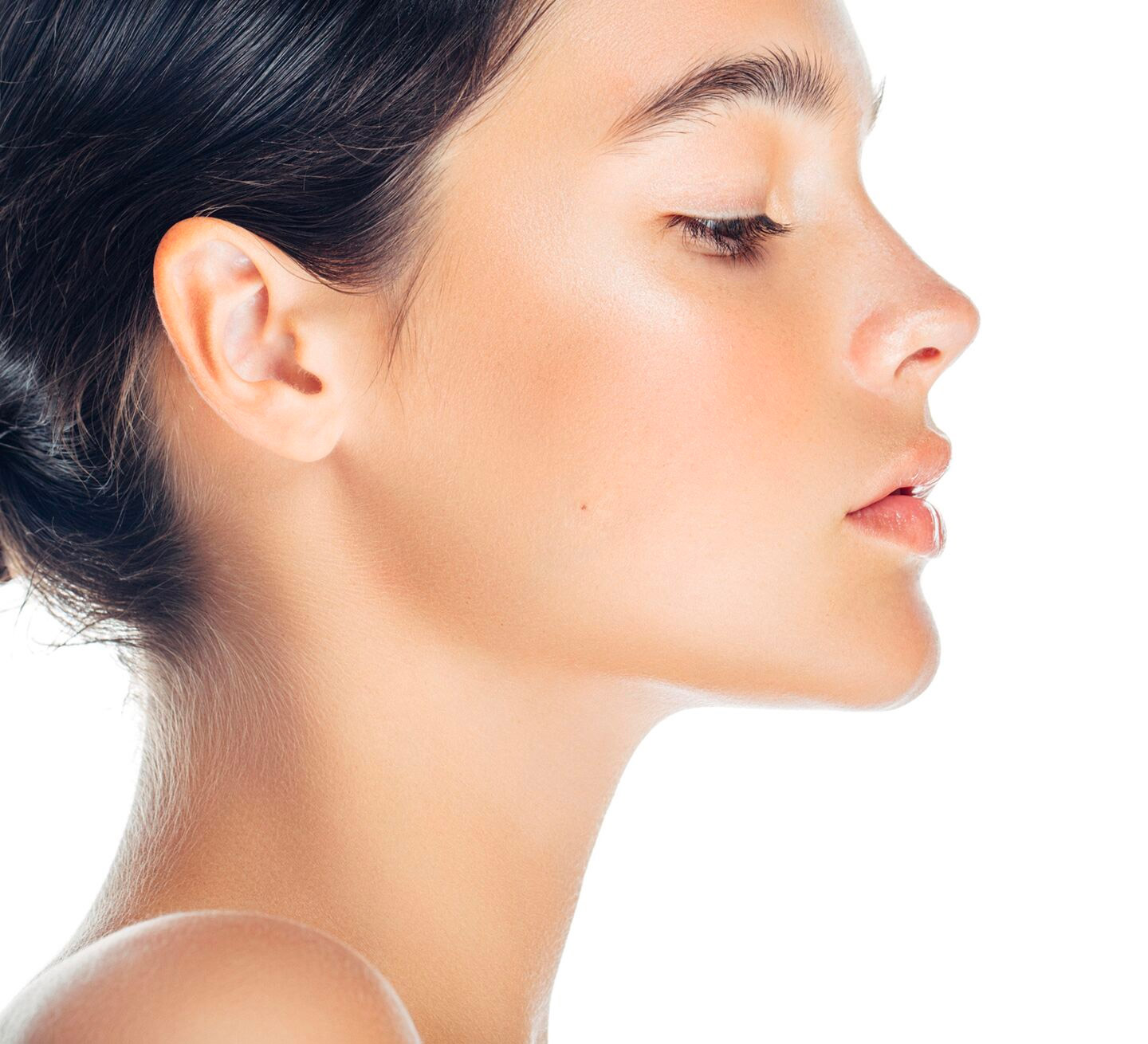profile of womans face