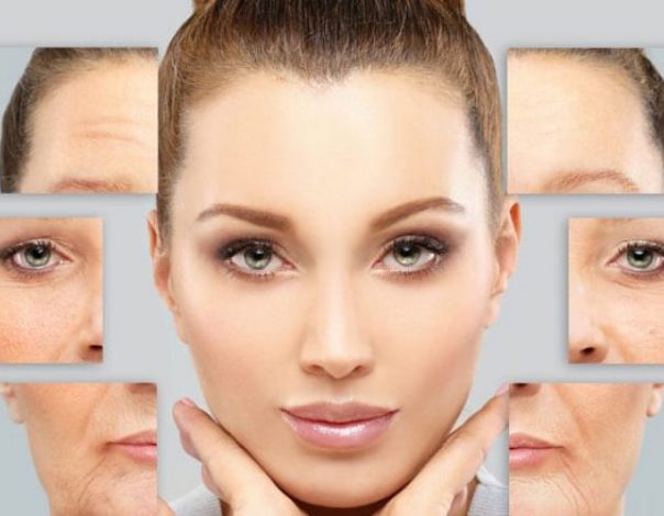 picture of a woman with broken images of other women surrounding it