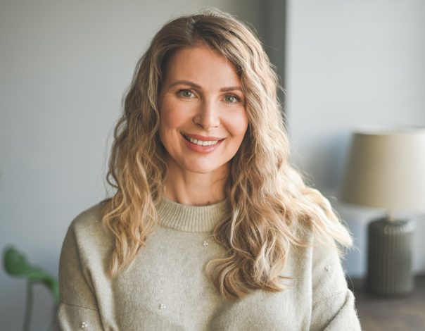 Beautiful middle aged woman